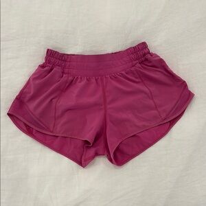 Lululemon Athletica Pink Athletic Shorts Lightweight Moisture-Wicking
